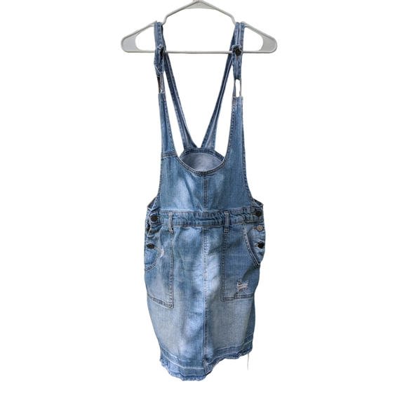 Hot Topic Denim Overall Mini Dress - Picture 2 of 7